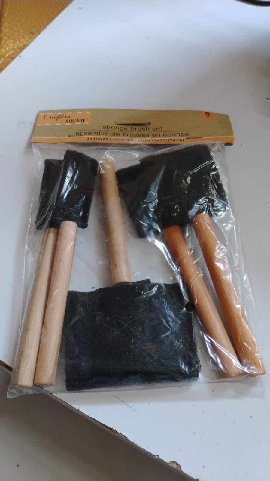 Multipurpose Sponge Brushes for Painting with Wooden Handles Multipurpose Sponge Brushes for Painting with Wooden Handles